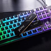 Memoria RAM Kingston Fury  Beast, 8GB, 3200MT/s, DDR4, CL16, DIMM, Preto - KF432C16BB/8WP - 3