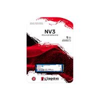 SSD Kingston NV3, 1 TB, M.2 2280, PCIe 4.0 x4, NVMe, Leitura: 6000 MB/s, Gravação: 4000 MB/s, Azul - SNV3S/1000G - 3