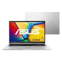 Notebook ASUS Vivobook 15 M1502, AMD Ryzen 7 5825U, 16GB RAM, 512 GB SSD, KeepOS, Tela 15.6, FHD, Cool Silver - M1502YA-NJ612 - 1