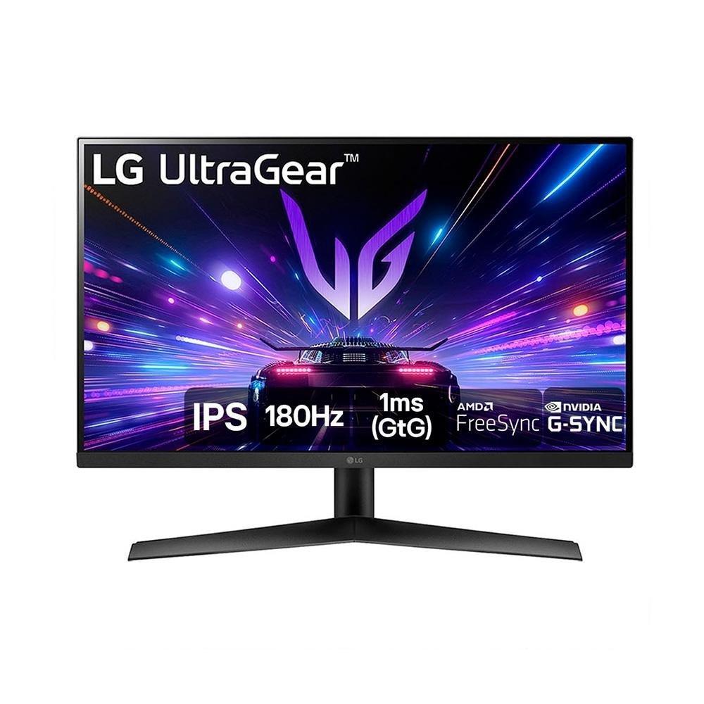 Monitor Gamer LG UltraGear 27", FHD, 180Hz, 1ms, IPS, DP e HDMI, HDR10, FreeSync, G-Sync - 27GS60F-B - 1