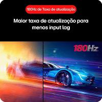 Monitor Gamer LG UltraGear 27", FHD, 180Hz, 1ms, IPS, DP e HDMI, HDR10, FreeSync, G-Sync - 27GS60F-B