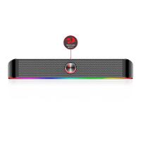 Soundbar Gamer Redragon Adiemus, 6W RMS, RGB, USB, 150Hz/20KHz, Botão Touch, Preto - GS560 - 3