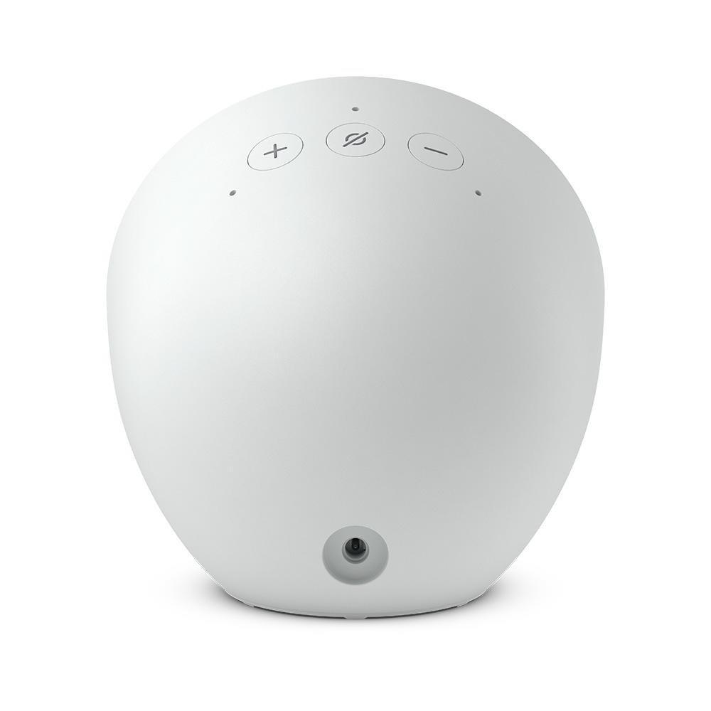 Echo Spot Amazon, Com Alexa, Som envolvente, Com Relógio, Smart Speaker, Branco - B0C2S3VVLW - 5