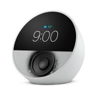 Echo Spot Amazon, Com Alexa, Som envolvente, Com Relógio, Smart Speaker, Branco - B0C2S3VVLW - 3