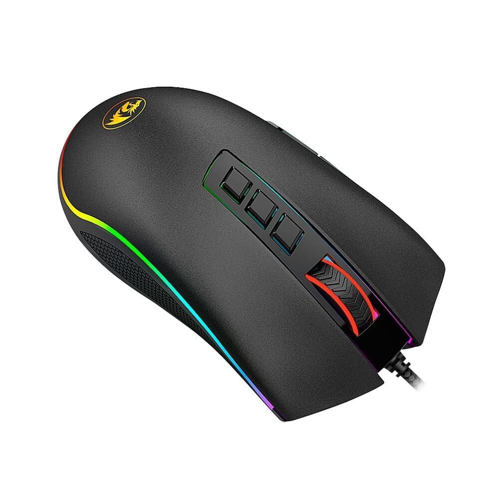 Mouse Gamer Redragon Cobra, Chroma RGB, 12400 DPI, 8 Botões, Preto - M711 - 5