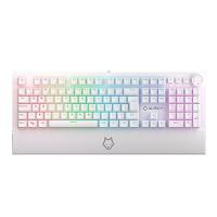 Teclado Mecânico Gamer Husky Anchorage Full Size, RGB, Switch Gateron EF Red, ABNT2, Branco - HTG200BRVR - 1