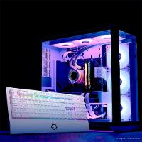 Teclado Mecânico Gamer Husky Anchorage Full Size, RGB, Switch Gateron EF Red, ABNT2, Branco - HTG200BRVR - 2