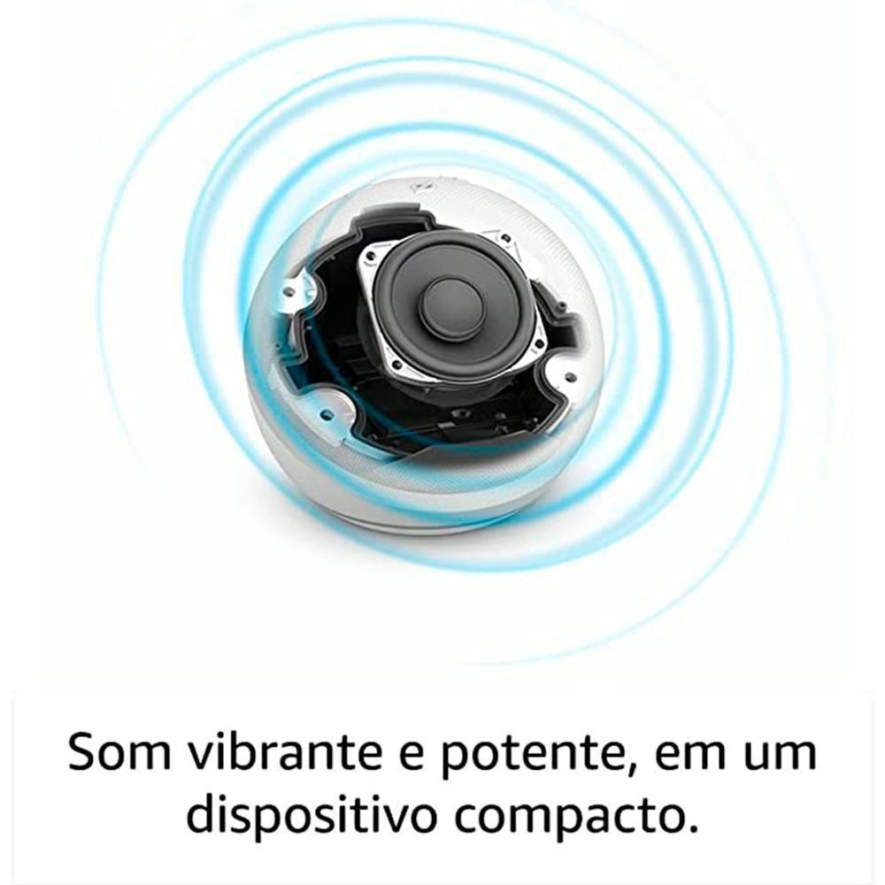 Echo Dot 5ª geração Amazon, com Alexa, Smart Speaker, Branco - B09B8XVSDP - 6