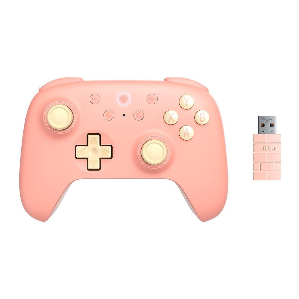 Controle Sem fio 8BitDo Ultimate 2C, Bluetooth, Pessêgo - 81HD04 - 2