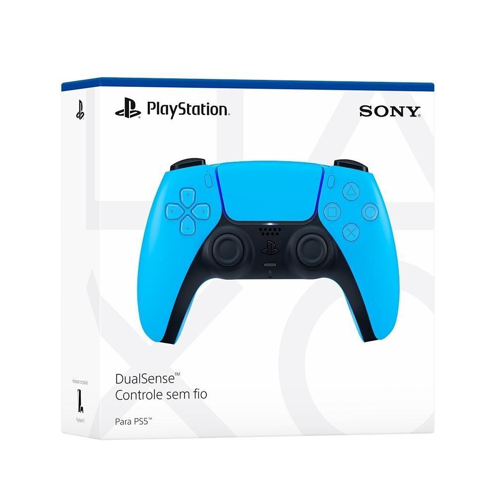 Controle Sony DualSense PS5, Sem Fio, Starlight Blue - 3006454 - 4