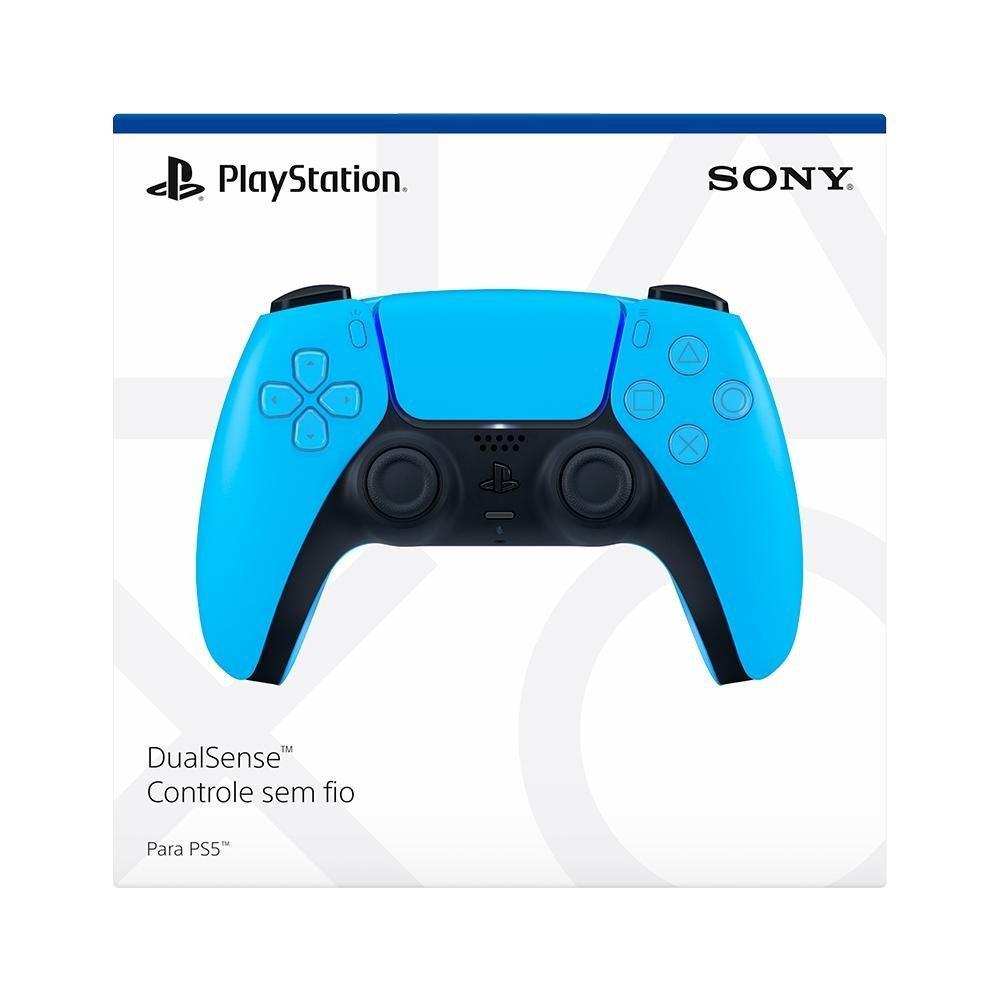 Controle Sony DualSense PS5, Sem Fio, Starlight Blue - 3006454 - 5