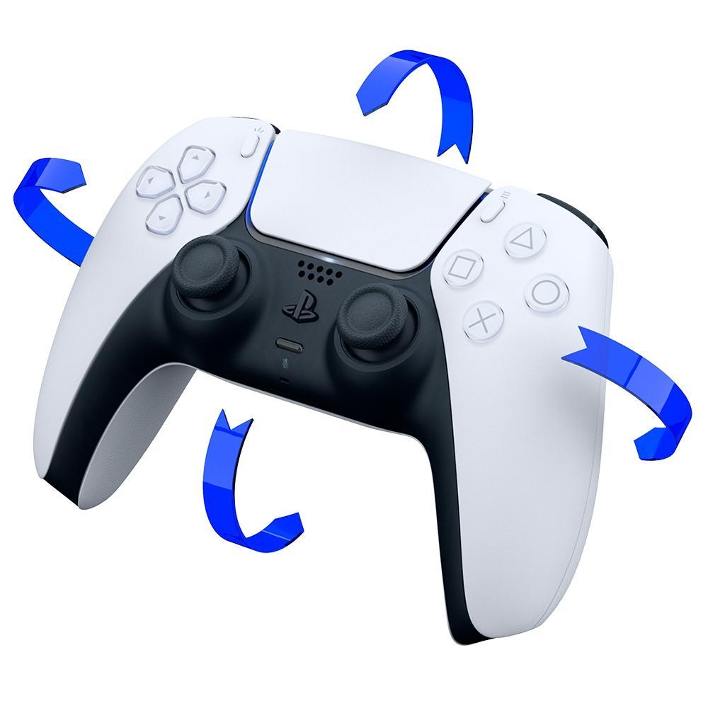 Controle Sony DualSense PS5, Sem Fio, Branco - 3005767 - 3