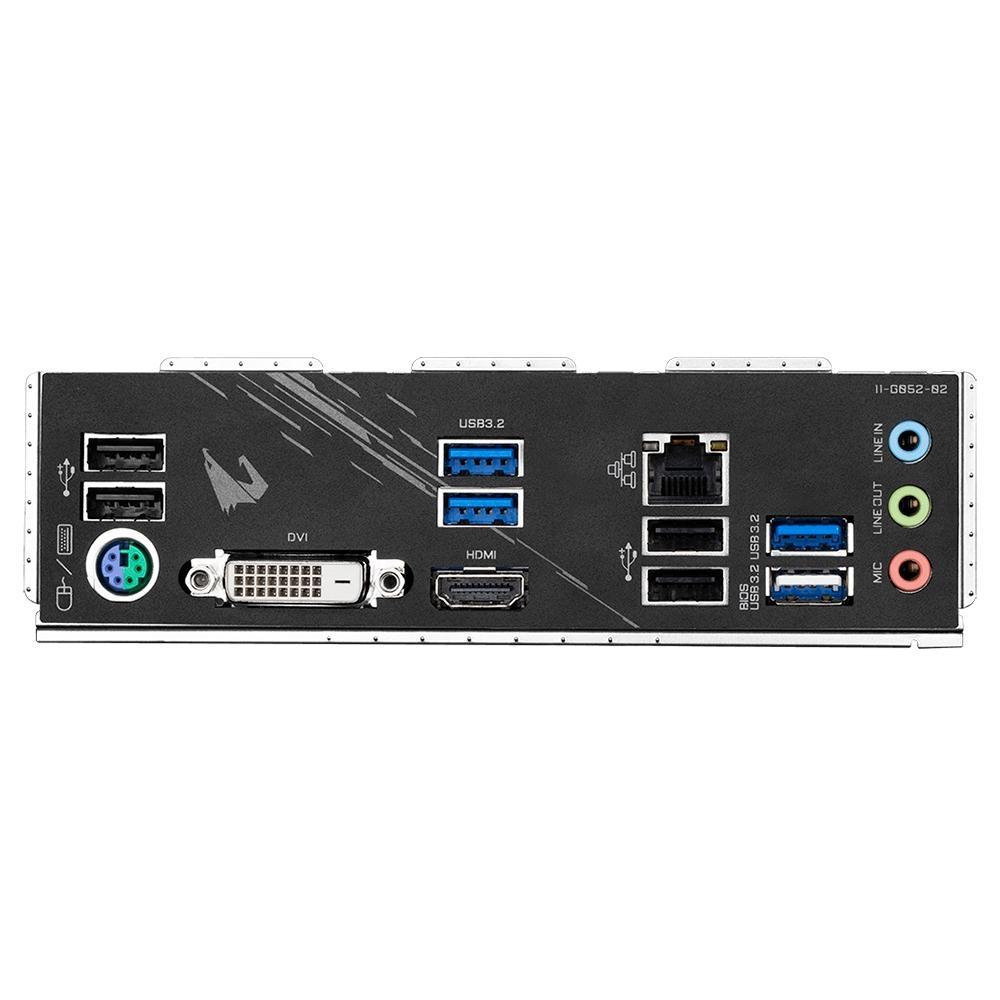 Placa-Mãe Gigabyte B550M Aorus Elite Rev. 1.3, AMD AM4, Micro ATX, DDR4, Preto - B550M AORUS ELITE - 2