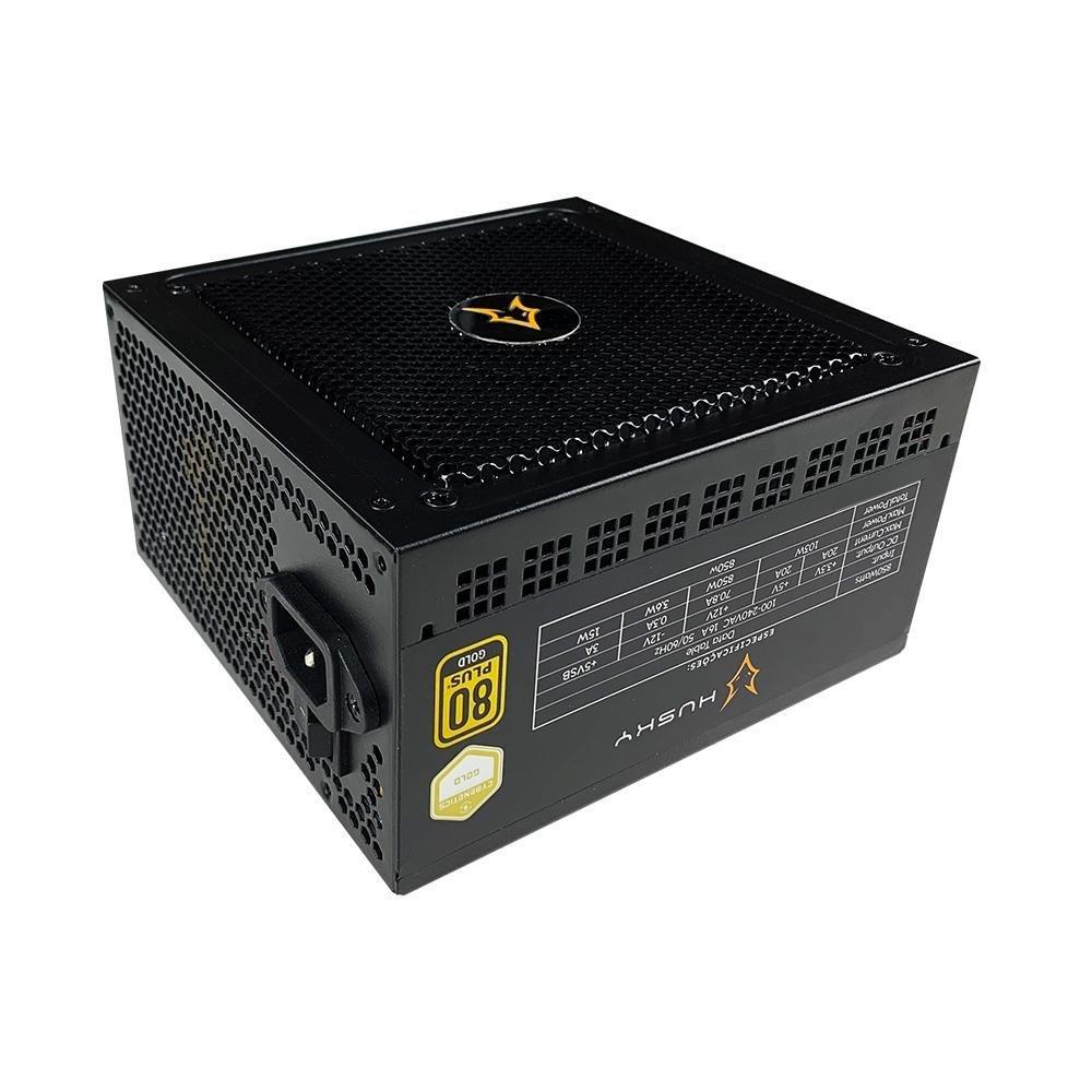 Fonte Husky Sledger 850W, 80 Plus Gold, Cybenetics Gold, PFC Ativo, Full Modular, Bivolt - HFN850PT - 6