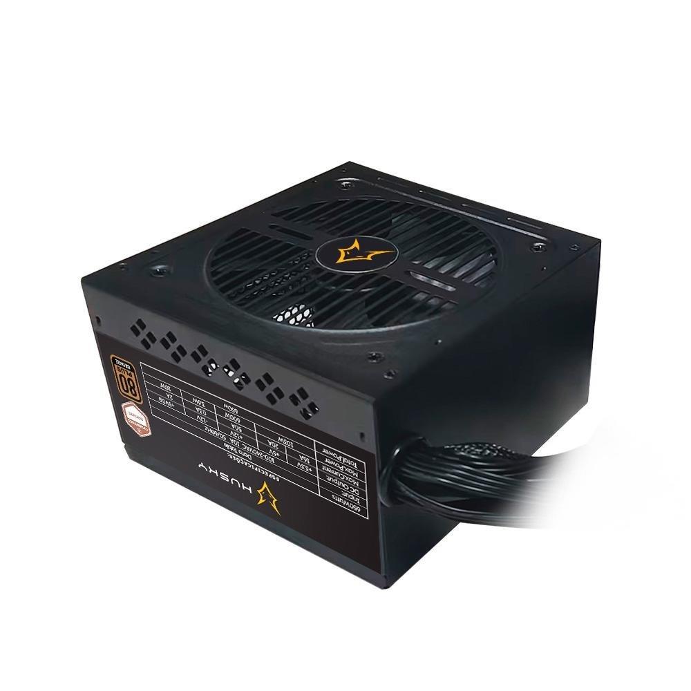 Fonte Husky Sledger 650W, 80 Plus Bronze, Cybenetics Bronze, PFC ativo, Bivolt - HFN650PT - 2