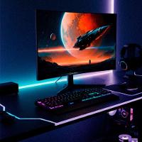 Monitor Gamer Curvo Husky Boreal 27", FHD, 260Hz, 1ms, Adaptive Sync, VA, DisplayPort e HDMI, HDR - HMG00627PT - 2