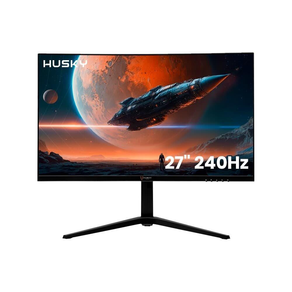 Monitor Gamer Husky Blizzard 27' LED Full HD, 240Hz, 1ms, HDMI e DisplayPort, 99% sRGB, Adaptive Sync, Ajuste de Altura - HGMT006 - 1