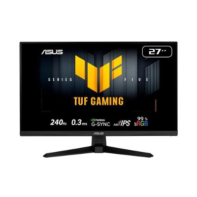 Monitor Gamer ASUS TUF 27", Full HD, 240Hz, 0.3ms, IPS, FreeSync Premium, Som Integrado, Preto - VG279QM5A