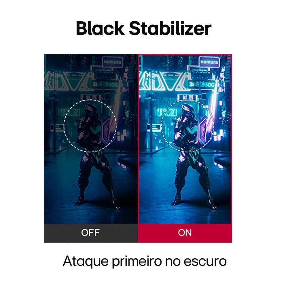 Monitor LG 21,5", FHD, 75Hz, 5ms, VA, HDMI e VGA, FreeSync, Ajuste de Inclinação - 22MP410-B - 3