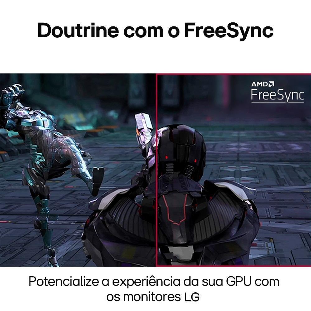 Monitor LG 21,5", FHD, 75Hz, 5ms, VA, HDMI e VGA, FreeSync, Ajuste de Inclinação - 22MP410-B - 4