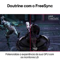 Monitor LG 21,5", FHD, 75Hz, 5ms, VA, HDMI e VGA, FreeSync, Ajuste de Inclinação - 22MP410-B