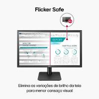 Monitor LG 21,5", FHD, 75Hz, 5ms, VA, HDMI e VGA, FreeSync, Ajuste de Inclinação - 22MP410-B - 6