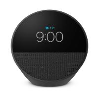 Echo Spot Amazon, Com Alexa, Som envolvente, Com Relógio, Smart Speaker, Preto - B0C2RS4ZG6
