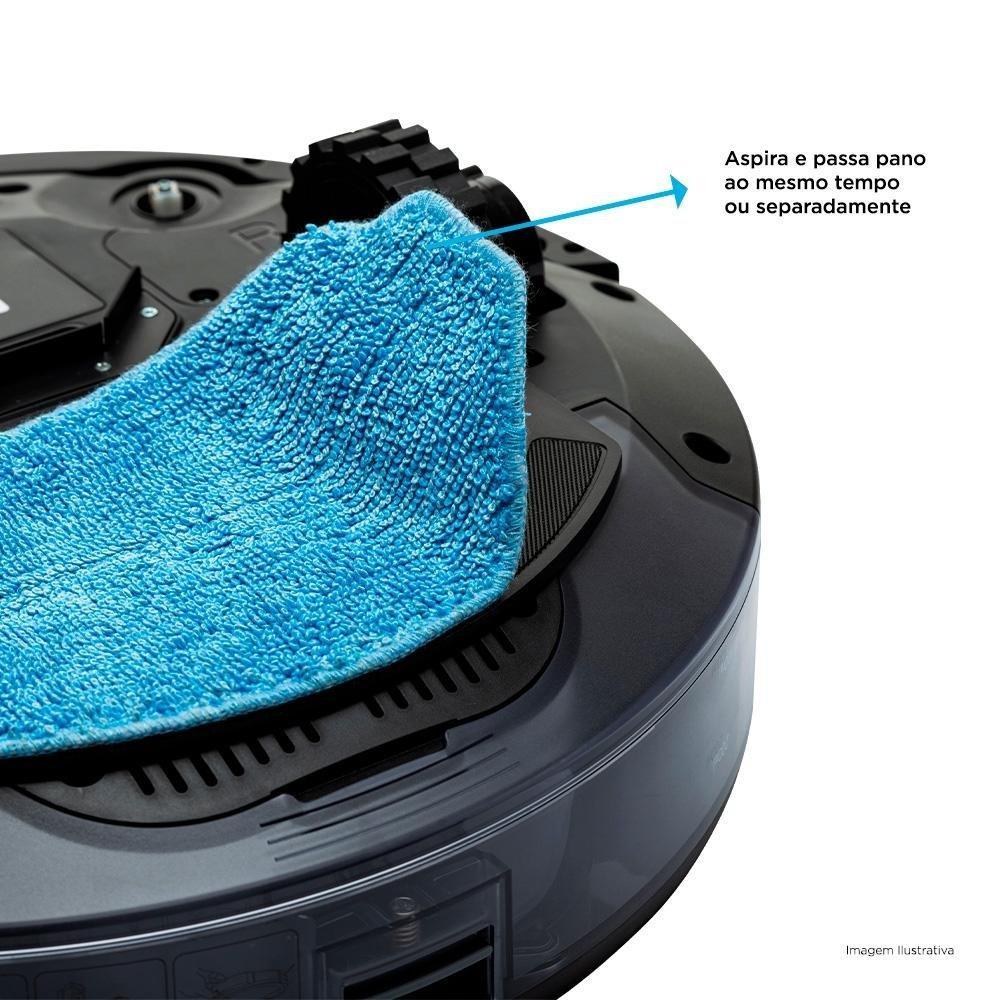 Robô Aspirador e Passa Pano KABUM! smart 100 - 5 Modos de Limpeza, Sensor Anti-Queda, Base de Carregamento - Bivolt - Branco - KBSF005 - 9