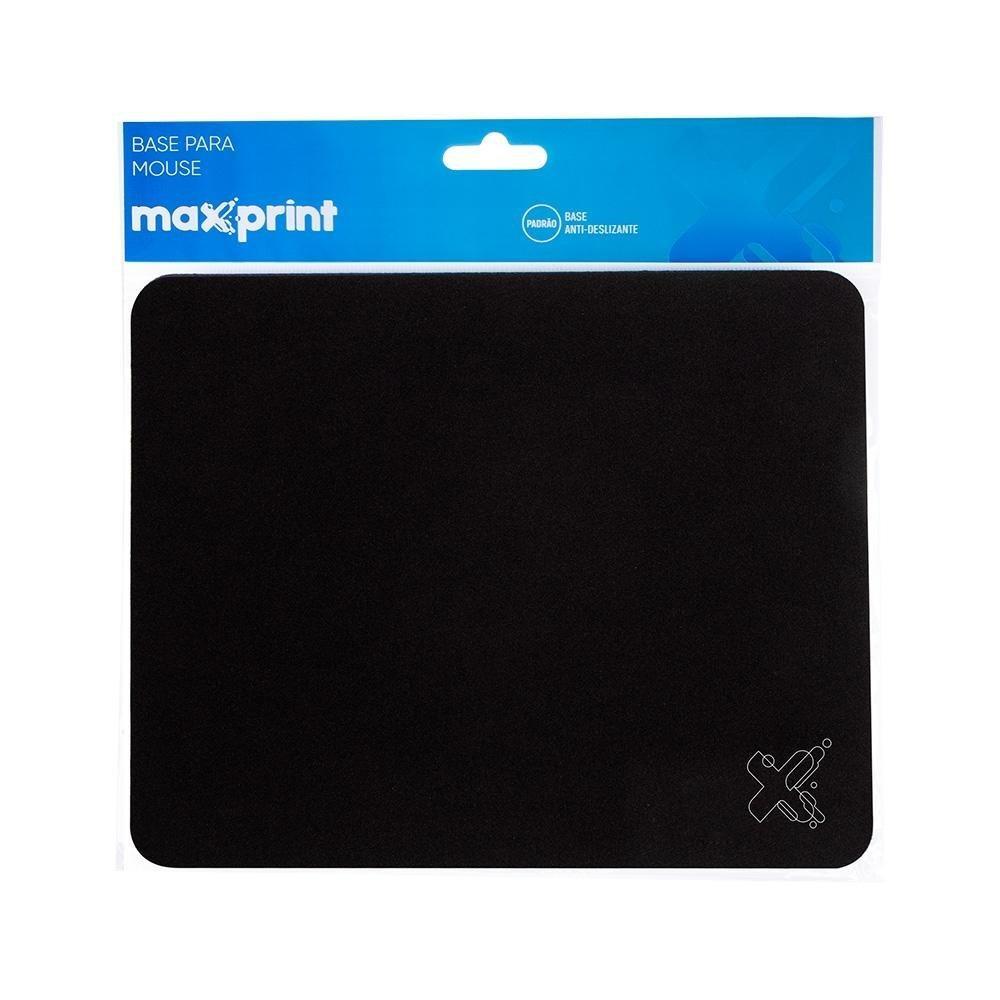 Mousepad Maxprint, Pequeno, 220x178mm, Preto - 603579 - 2