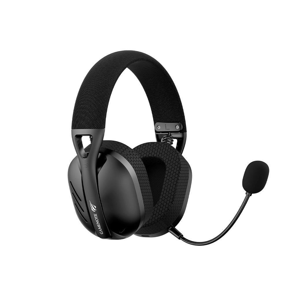 Headset Gamer Sem Fio Havit Fuxi H3, 7.1 surround, Driver 40mm, Bluetooth e USB, Preto - Fuxi-H3 Black - 1