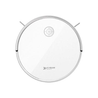 Robô Aspirador e Passa Pano KABUM! smart 550 - 3000Pa, Bateria 100min, Bluetooth, Função Carpete, Bivolt, Branco - KSAR550BR