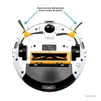 Robô Aspirador e Passa Pano KABUM! smart 700 - 5 Modos de Limpeza, Mapeamento a Laser 3D, Base de Carregamento - Bivolt - Branco - KBSF006 - 2