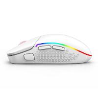 Mouse Gamer Sem Fio Redragon Invader Pro, RGB, 10000 DPI, 9 Botões, Wireless, Branco - M719W-RGB-PRO - 3