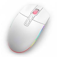 Mouse Gamer Sem Fio Redragon Invader Pro, RGB, 10000 DPI, 9 Botões, Wireless, Branco - M719W-RGB-PRO - 5