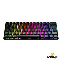 Teclado Mecânico Gamer KBM! GAMING TG600, Preto, 60% e ABNT2, RGB, Switch Gateron Blue - KGTG600PTAZ - 3