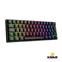 Teclado Mecânico Gamer KBM! GAMING TG600, Preto, 60% e ABNT2, RGB, Switch Gateron Blue - KGTG600PTAZ - 5