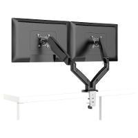 Suporte Duplo de Monitor KABUM! essentials + KBM! GAMING SME210, Articulado, Pistão a gás, Monitores de 10 a 32 polegadas - KESME210PT - 2