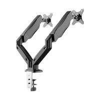 Suporte Duplo de Monitor KABUM! essentials + KBM! GAMING SME210, Articulado, Pistão a gás, Monitores de 10 a 32 polegadas - KESME210PT - 3