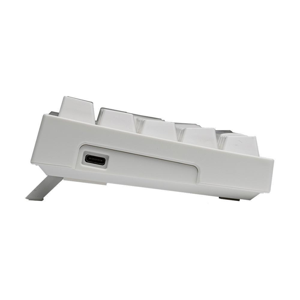 Teclado Mecânico Gamer KBM! GAMING TG700, Branco, 65% e ABNT2, RGB, Switch Gateron Red - KGTG700BRVR - 4