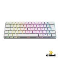 Teclado Mecânico Gamer KBM! GAMING TG600, Branco, 60% e ABNT2, RGB, Switch Gateron Blue - KGTG600BRAZ - 3
