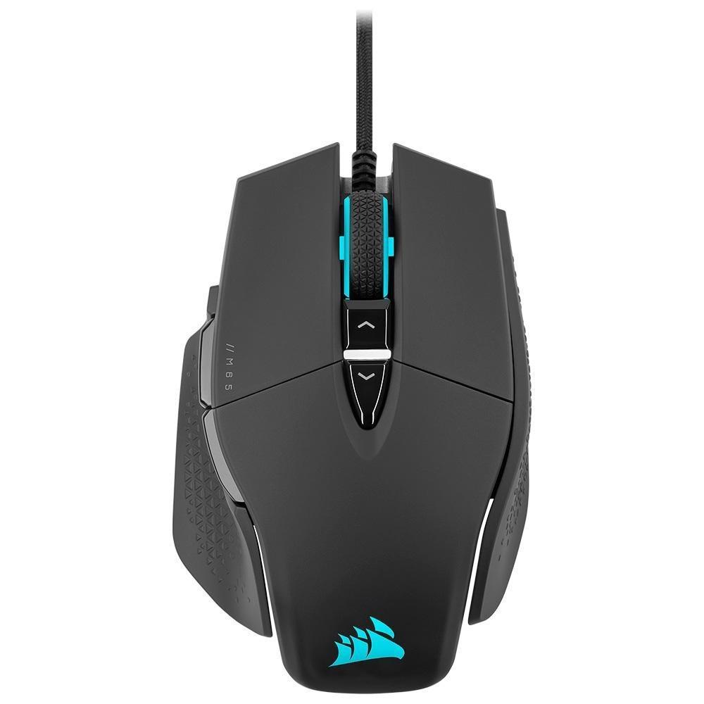 Mouse Gamer Corsair M65 Ultra, RGB LED, 26000 DPI, 8 Botões, Optical, Preto - CH-9309411-NA2 - 1