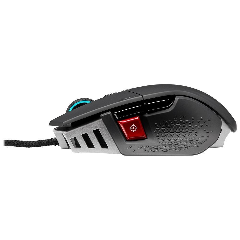 Mouse Gamer Corsair M65 Ultra, RGB LED, 26000 DPI, 8 Botões, Optical, Preto - CH-9309411-NA2 - 7