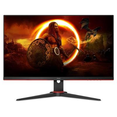 Monitor Gamer AOC 23.8", Full HD, 100Hz, 1ms, IPS, DisplayPort e HDMI, Adaptive-Sync,  - 24G2E1