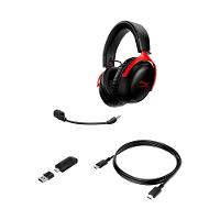 Headset Gamer Sem Fio HyperX Cloud III, Drivers 53mm, Wireless, Multi Plataforma, Preto e Vermelho - 77Z46AA - 2