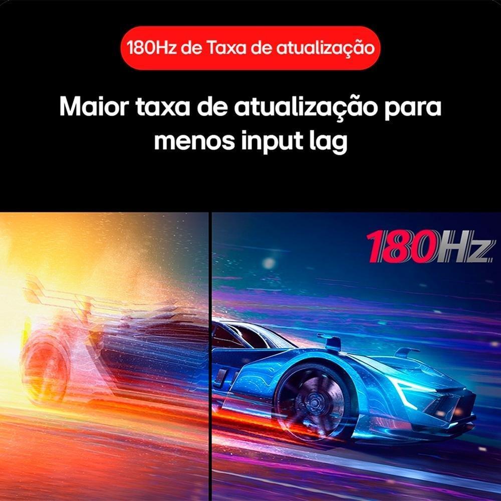 Monitor Gamer LG UltraGear 24", FHD, 180Hz, 1ms, IPS, DP e HDMI, HDR10, FreeSync, G-Sync - 24GS60F-B - 7