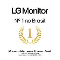 Monitor Gamer LG UltraGear 24", FHD, 180Hz, 1ms, IPS, DP e HDMI, HDR10, FreeSync, G-Sync - 24GS60F-B - 3