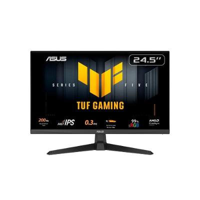 Monitor Gamer ASUS TUF 25", Full HD, 200Hz, 0.3ms, IPS, FreeSync Premium, Som Integrado, Preto - VG259Q5A