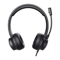 Headset Trust HS-201, Almofadas Macias, Design Leve, Para PC, Conexão USB, Preto - 25373 - 1