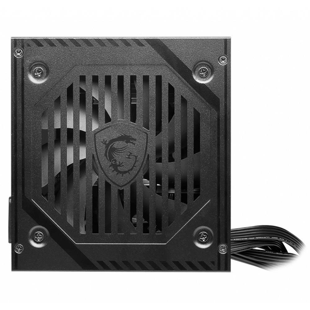 Fonte MSI MAG A600DN, 600W, 80 Plus White, PFC Ativo, Com Cabo, Preto - 306-7ZP6B22-809 - 3