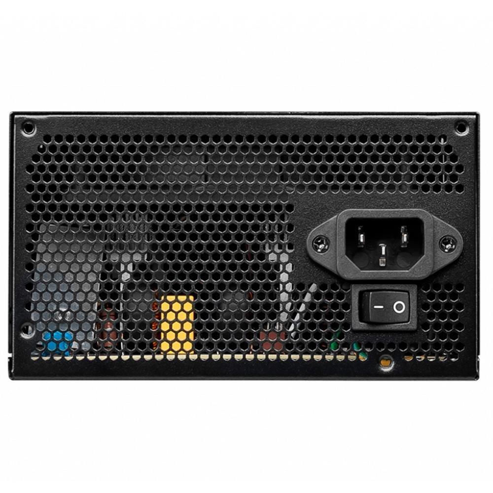 Fonte MSI MAG A600DN, 600W, 80 Plus White, PFC Ativo, Com Cabo, Preto - 306-7ZP6B22-809 - 5
